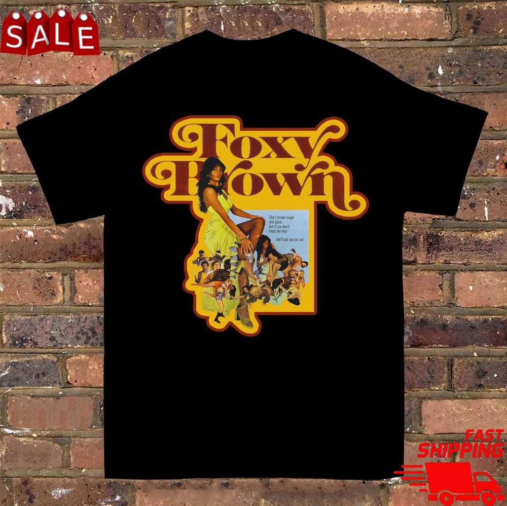 FOXY BROWN released April 25, 1974 T Shirt LI198 Unisex T-Shirt L