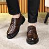 Men All Season Shoes Leather Comfortable Comfortable Wear For Daily Use Durable Material With Good Quality