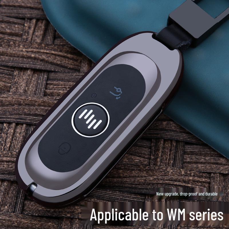 

Weltmeister EX5/W6/E5/EX6Plus 2022 Key Case - New Energy Car Key Shell Cover Weltmeister A - Silver