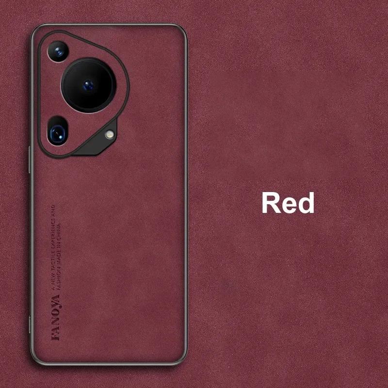 

For Huawei Pura 70 Ultra Case Luxury PU Leather Phone Case For Huawei Pura 70 Pro Plus Cover Silicone Shockproof Full Protection Pura 70 Ultra