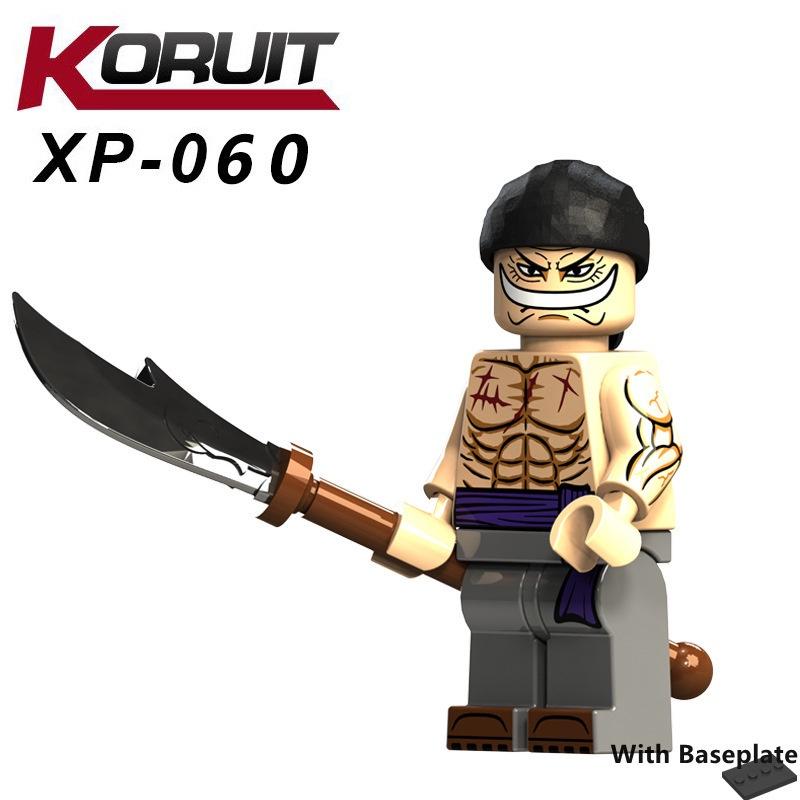 Minifigures Anime Film and Television Series One Piece King Luffy Solonna Beauty Robin Building Blocks Toys for Kids