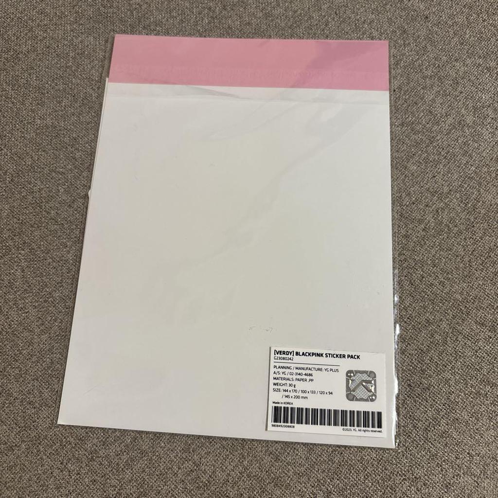 [USED] BLACKPINK Verdy Sticker