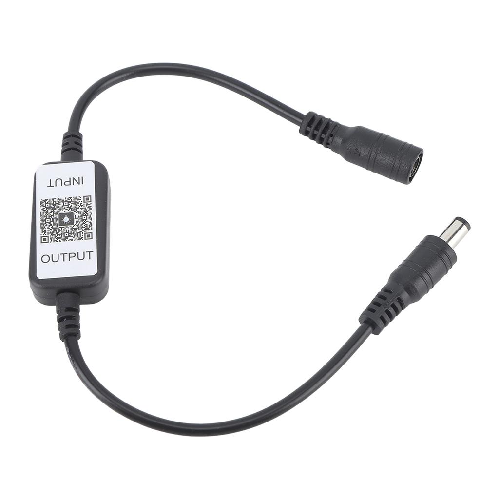11 Key RF Mini Wireless Remote Controller Dimmer with DC 5‑24V Connector for Single Color LED Strip Lights