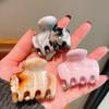 Glossy Small Claw Clip for Women with Fine Hair—Elegant High-End Shark Clip Hair Accessory