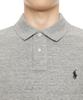 POLO RALPH LAUREN Custom Slim Fit Mesh Polo Shirt - Grey
