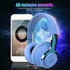H2 Over Ear Wireless Headphones Bluetooth-compatible 5.1 Stereo Foldable Stretchable Headset Multicolor