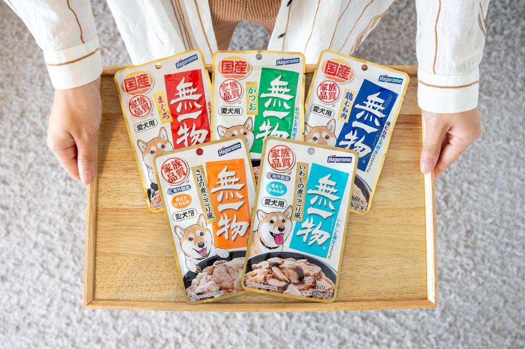 Hagoromo Dog Food In Unique Pouch for Dogs Tuna 60x12 Pieces (Made Japan) (Bulk Purchase)