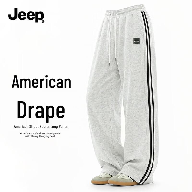 JEEP Men s Cotton Blend Straight-Leg Casual Pants L