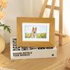 6 Inch Table Photo Frame Ornaments Hollow 3D Wood Wall Hanging Photo Frame Hiding Safe Private Money Box Picture Frame Albums