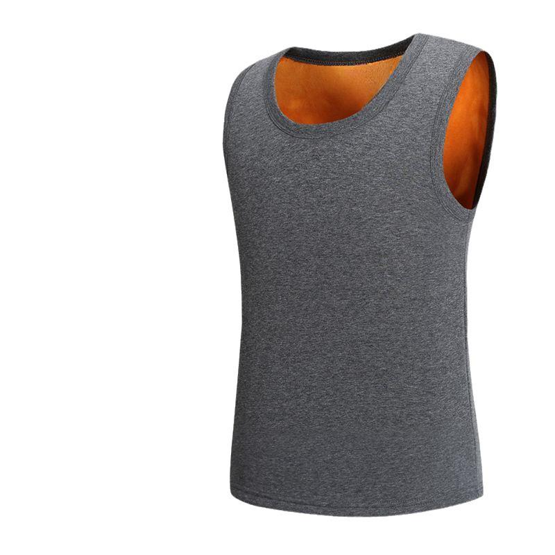 Men's Fleece-Lined Thermal Vest: Super Soft, Thickened Warmth for Autumn & Winter
