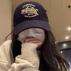 Retro English Embroidery Baseball Cap, Casual Streetwear Style, Unisex
