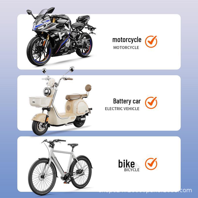 Electric Scooter & Motorcycle Phone Holder: Shock-Absorbing, Anti-Shake, Navigation-Stable Mount