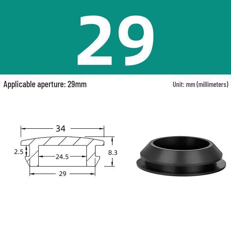 High-Temp Resistant Silicone Rubber Stopper with Card Slot Sealing Cap