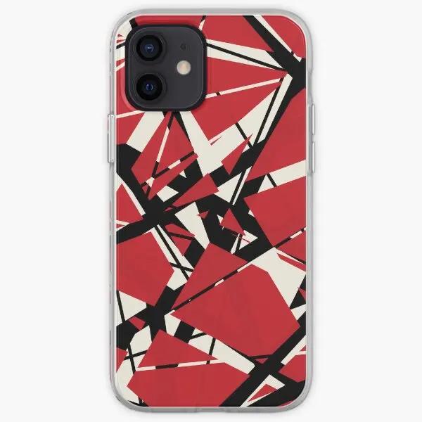 

Evh Authentic Stripes Design Red Ipho Phone Case Customizable for iPhone X XS XR Max 11 12 13 14 Pro Max Mini 6 6S 7 8 Plus iPhone 16