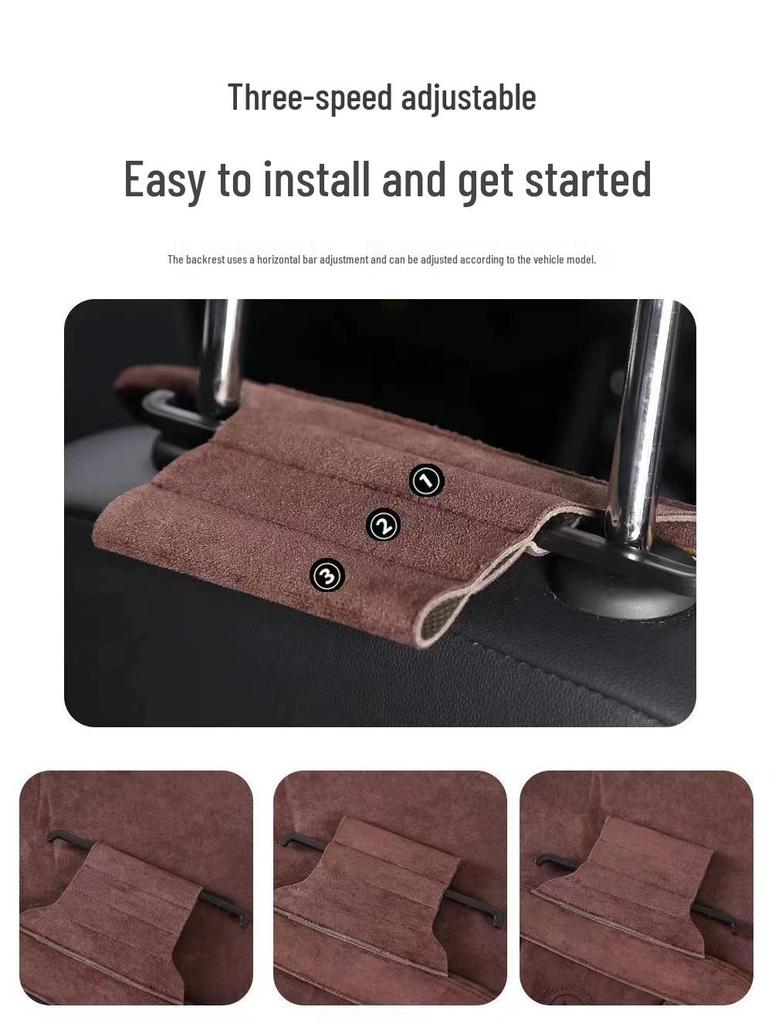 Universal All-Season Breathable Latex Car Seat Cushion