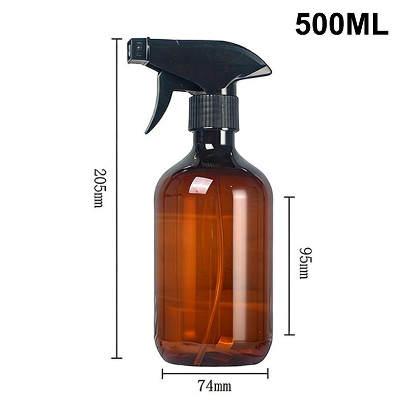 3Pcs 300/500Ml Portable Empty Pump Dispenser Bottles Cylinder Shampoo Lotion Durable Refillable Containers For Liquid Soap