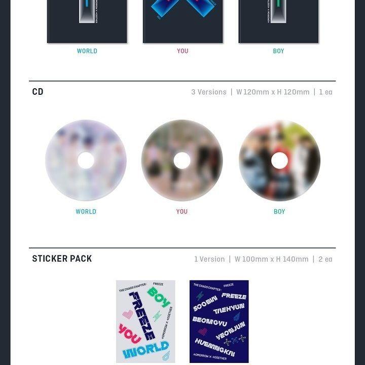 [EN STOCK] TXT - 'The Chaos Chapter: ¡CONGELAR! (Libro de fotos ver.)