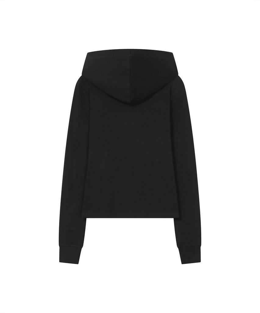 MISEKI SEOUL Raglan Layered Hoodie Set Black