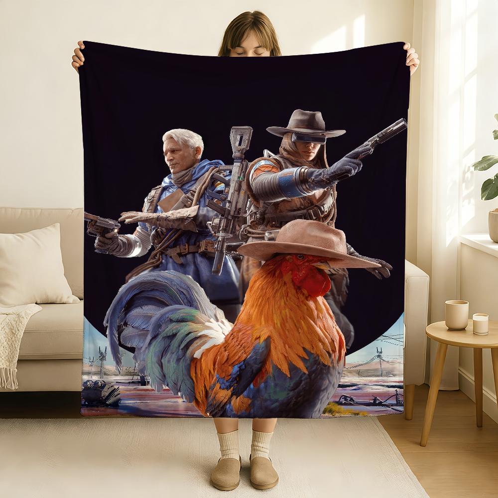 Game Arc Raiders Blanket Soft and Skin Friendly For Couch Bed Napping Bedspread All Seasons Comforter