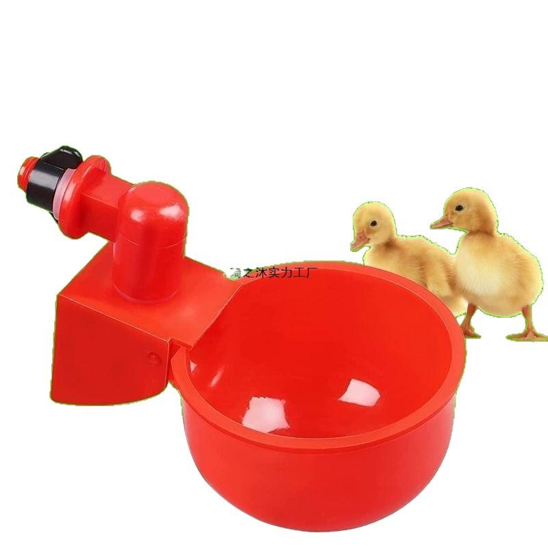 Automatic Poultry Drinker & Feeder Bowl for Chickens, Ducks, Geese, and Pigeons - Thickened New Model