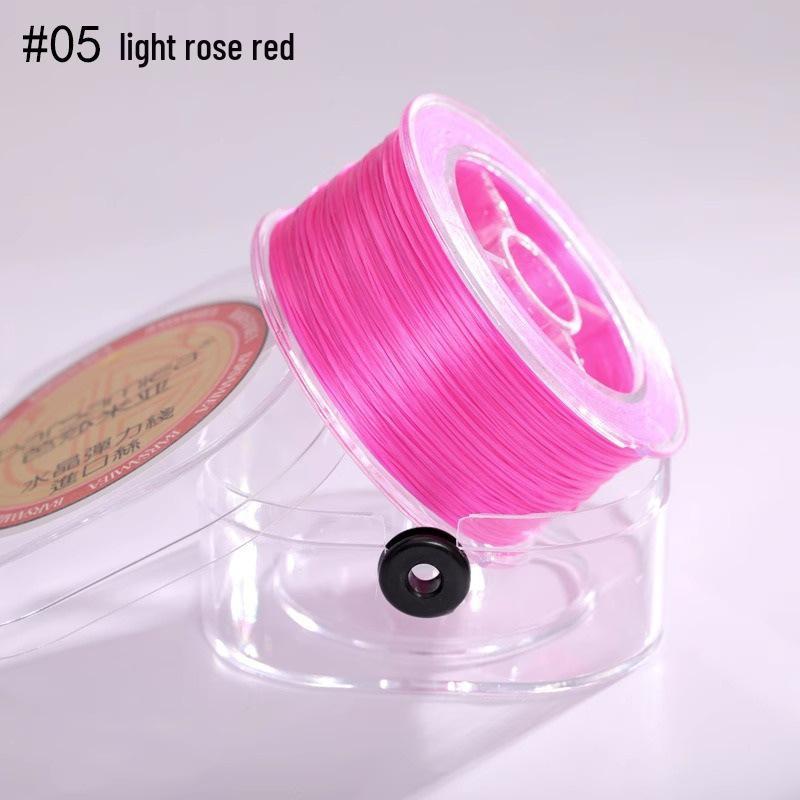 Imported Japanese Elastic Bracelet Cord - Durable Rubber Beading Line for Crystal Wenwan Beads