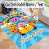 Custom Text El Payaso Plim Plim Pattern Floor Rug Soft Indoor Carpet Mat Living Room Bedroom