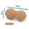 Cork Massage Ball  2.5 Inch for Yoga, Fascia Release, Trigger Point Therapy, Muscle Pain and Tension, Aid Therapeutic Recovery.