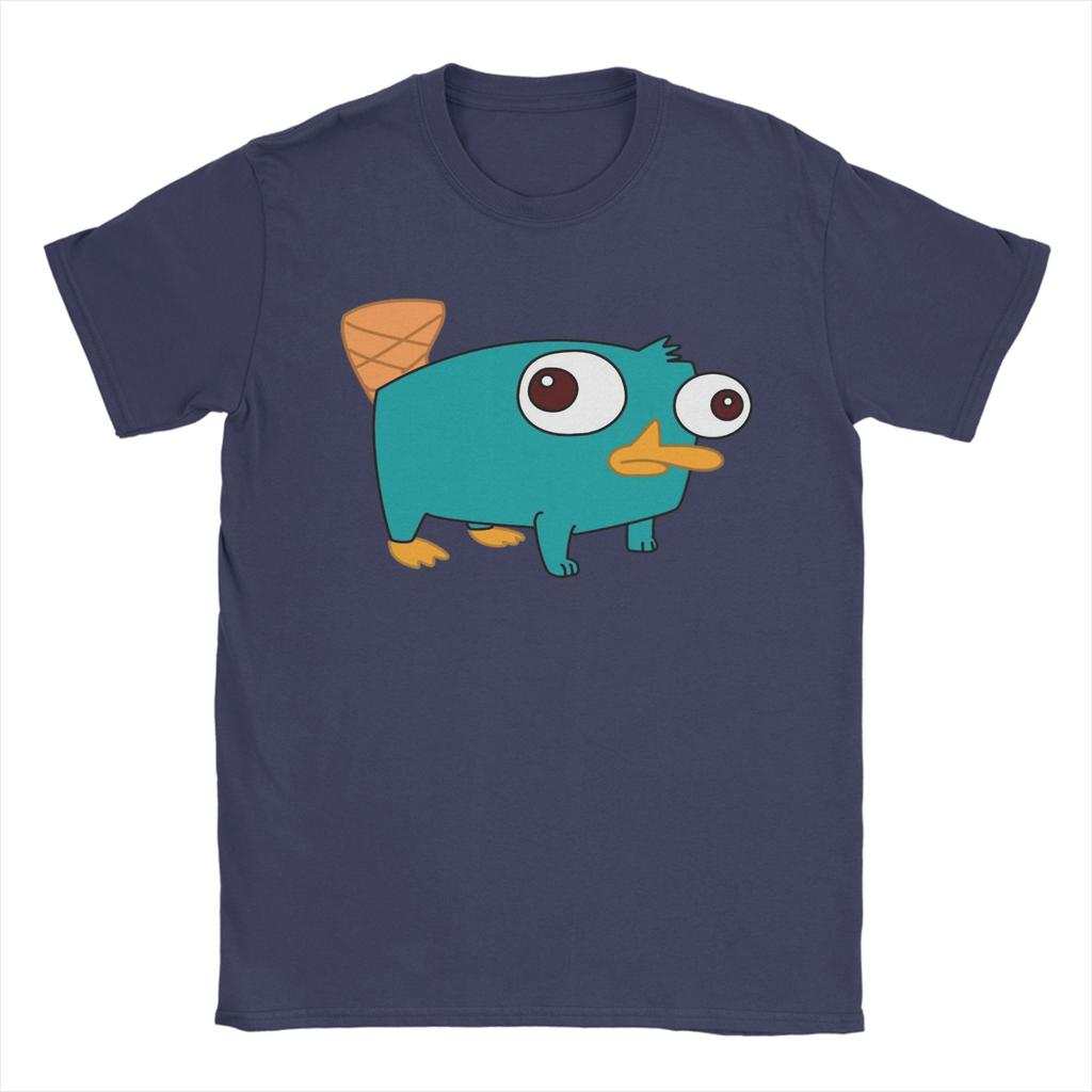 Agente Perry the Platypus Cute Meme T Shirt Men 100 Cotton Funny TShirt Crew Neck Tee Shirt Short Sleeve Tops Original