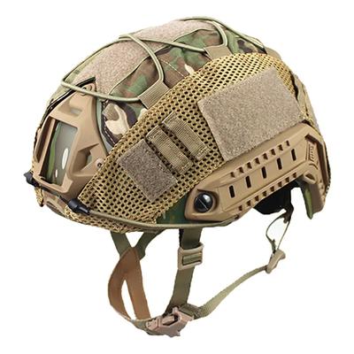 1 PEÇA Capa Tática para Capacete para Capacete Fast MH PJ BJ Airsoft Paintball Acessórios de Capa para Capacete Rede para Ciclismo