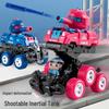 Collision Eject Inertia Tank Toy Car for Kids Aged 3-6