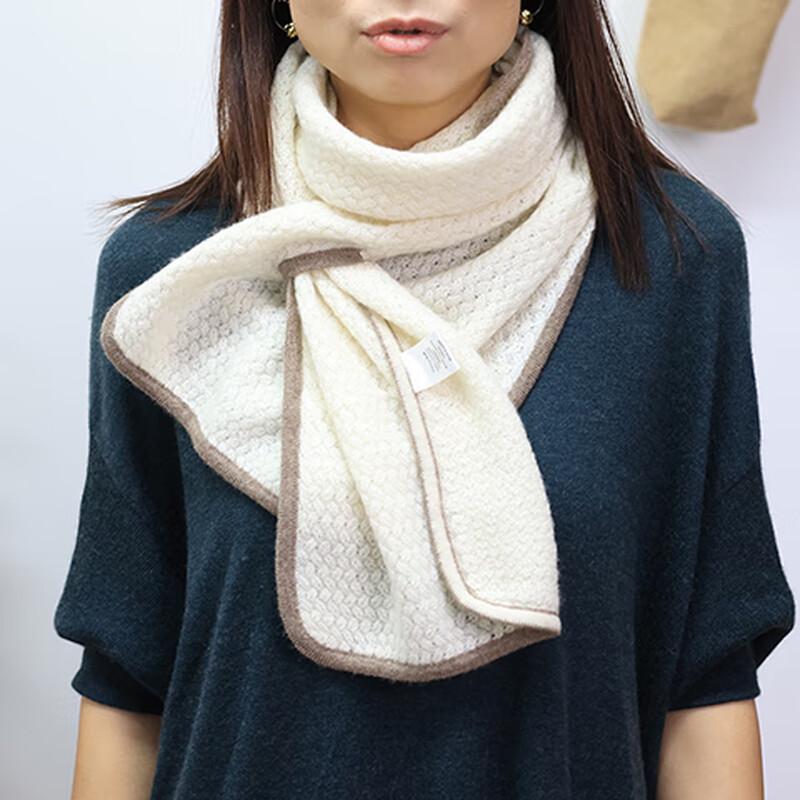 Women's 100% Cashmere Plaid Fringed Shawl