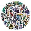 10/30/50/100pcs Cool Anime My Hero Academia Stickers Decal DIY Skateboard Phone Luggage Helmet Funny Graffiti Sticker Decoration