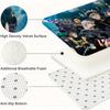 Black Clover Print Flannel Kitchen Mat Christmas Soft Area Rug Non Slip Floor Carpet Home Decoration
