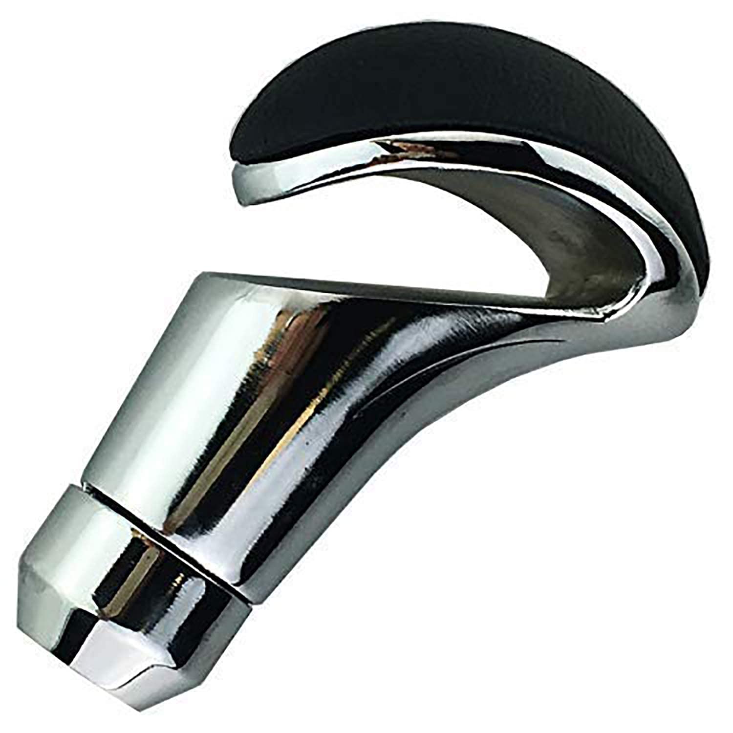 

Lunsom R Shape Shift Knob Metal Car Shift Lever Knob for Auto and Manual Car, Black чёрный