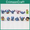 Pvc Stitch 12pcs Action Figures Model Toy Decoration Gifts Cartoon Ornament