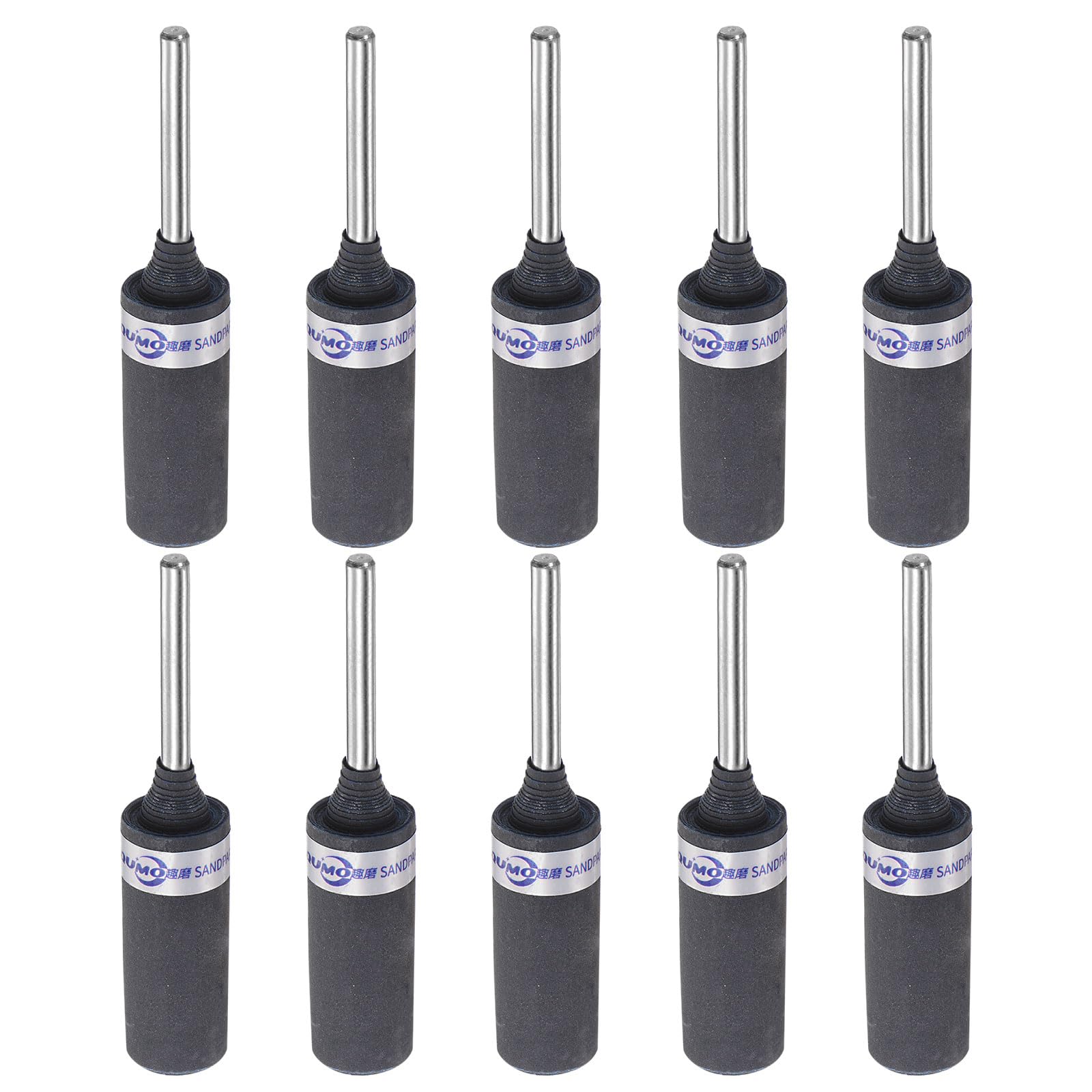 

uxcell Abrasive Sandpaper 1200 3mm Sanding Drum Cylinder Grinding Head for and Metal Polishing 10-Piece Roll, Grit, Shank, Sleeve, Woodworking, Glass,