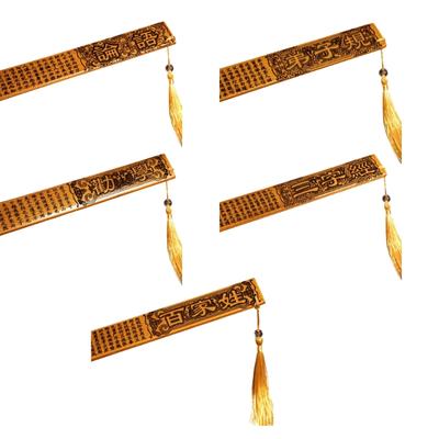 Righello in Legno Naturale per Insegnanti per Uso Scolastico Scala di Valutazione Accurata Realizzato in Materiale di Bambù Sostenibile