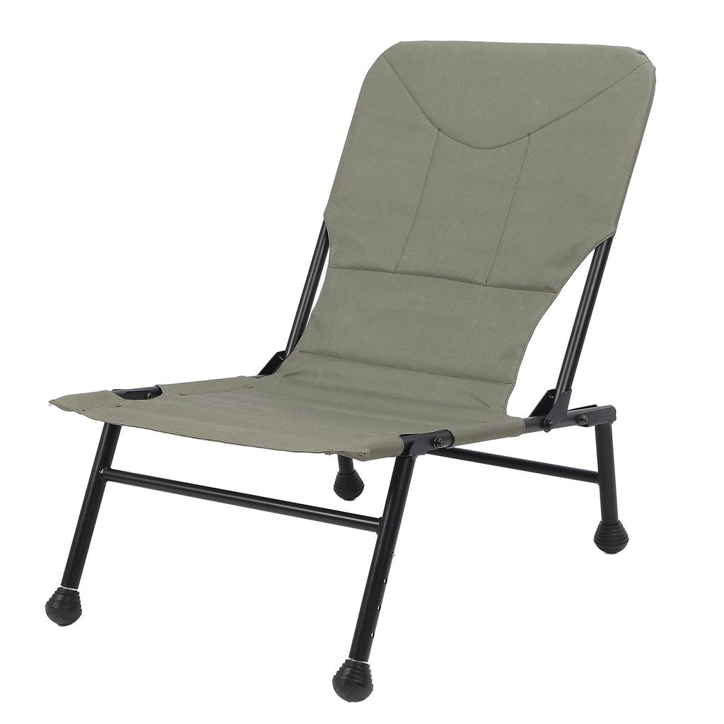 Camping Folding Chair Oxford Cloth Anti Slip Portable Camping Chair with Telescopic Aluminum Legs Fo