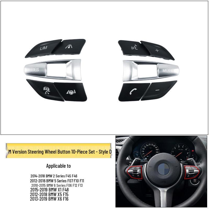 BMW M Series Steering Wheel Multi-Function Cruise Control Button - 3, 5, 7 Series, X5
