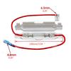 Fusibile Alta Tensione Forno a Microonde 0.8A 5KV per Parti di Ricambio Forno a Microonde Bianco Lunghezza 98mm/3.8inch