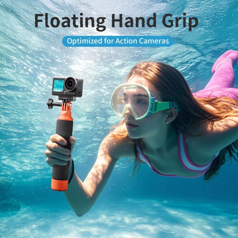 Waterproof AntiSink Camera Handle High Buoyancy Support For Underwater Photography With NonSlip Texture