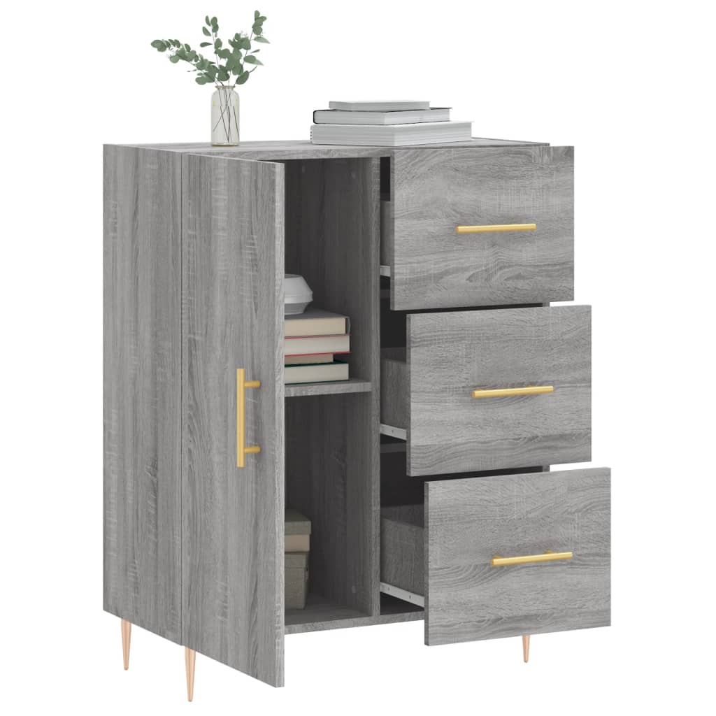 Sideboard Gray Sonoma 69.5 x 34 x 90 cm Particleboard
