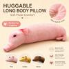 PP Cotton Filled Poultry Throw Pillows Plush Material Pig Keychain Animal Body Pillow  For Women