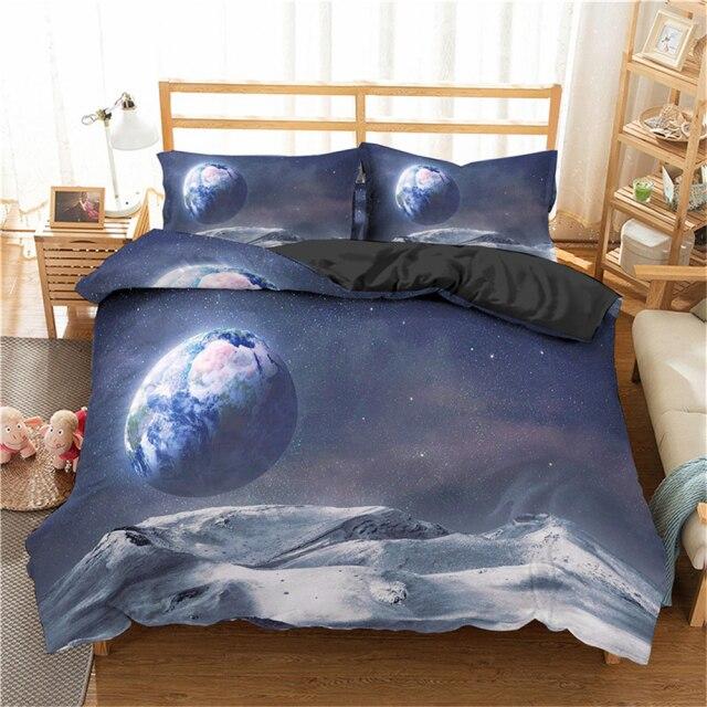 Zeimon 3d Galaxy Bedding Sets Universe 
