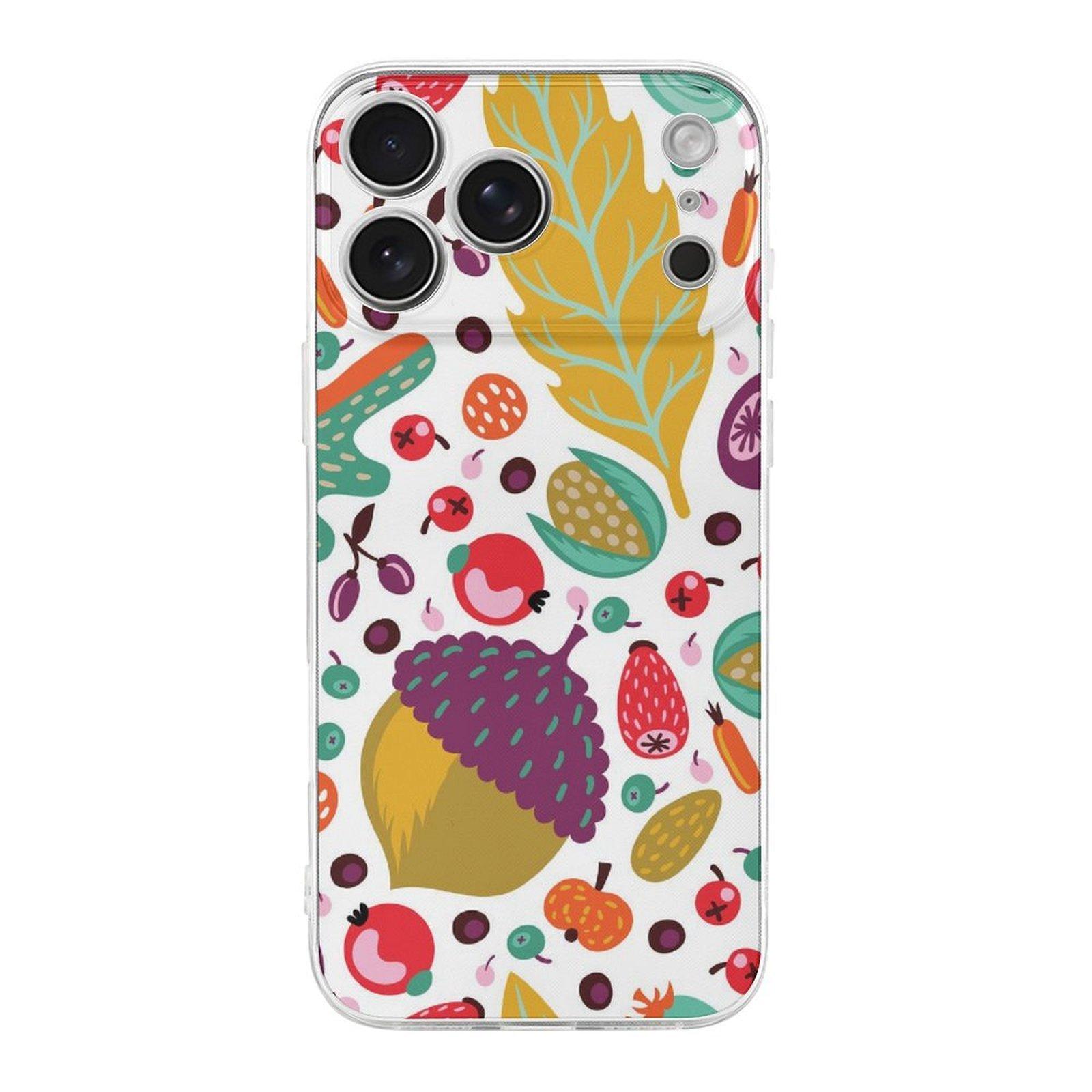 

1 Pack For Iphone 17/17Air/17Pro/17ProMax Clear TPU Flexible Protective Cover With Corner Cushion, Scratch Defense And Clean Buttons IPHONE-17ProMax белый