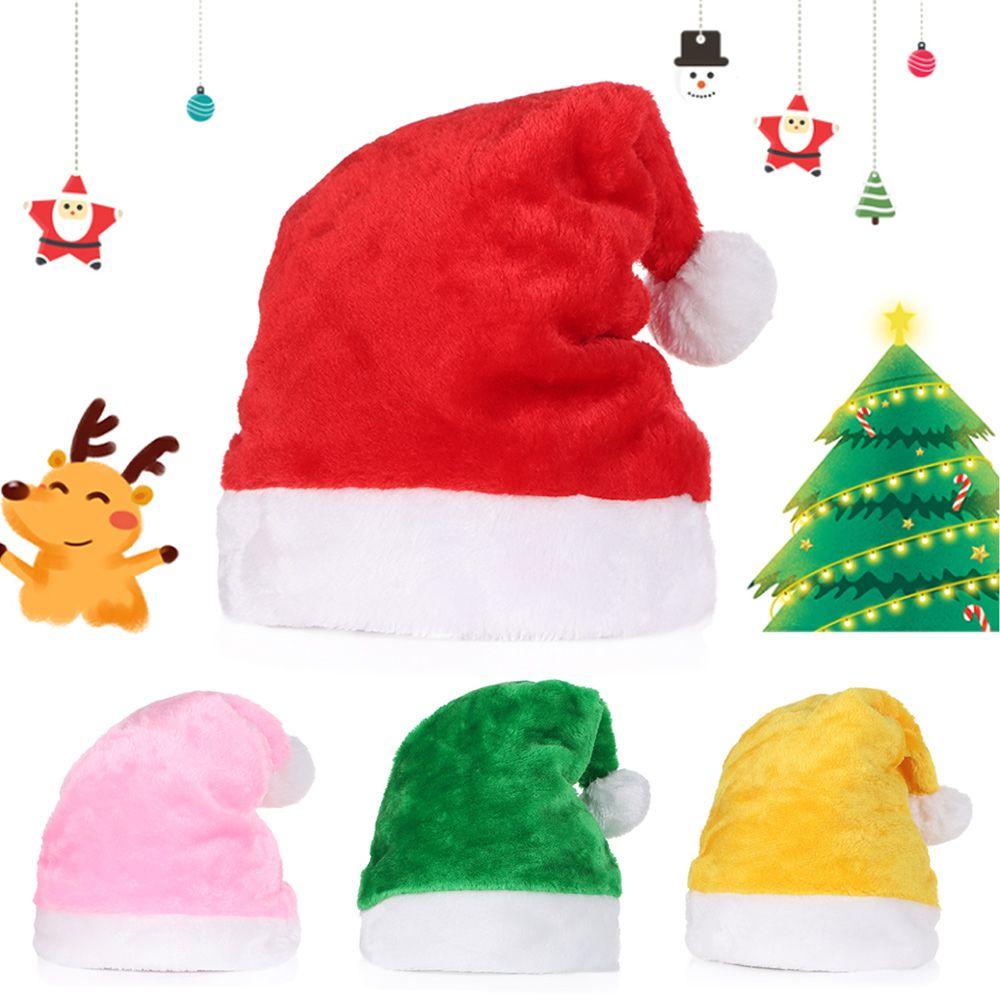 Comfortable Festival Party Supplies Happy New Year Xmas Caps Merry Christmas Santa Hats