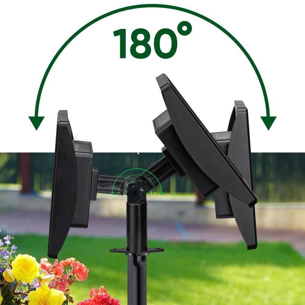 Low Noise Solar Oxygen Pump Durable Aquarium Air Pump Pond Solar Aerator Oxygenator Fish Tank