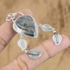 Natural Black Sunstone Gemstone Pendant 925 Sterling Silver Indian Jewelry