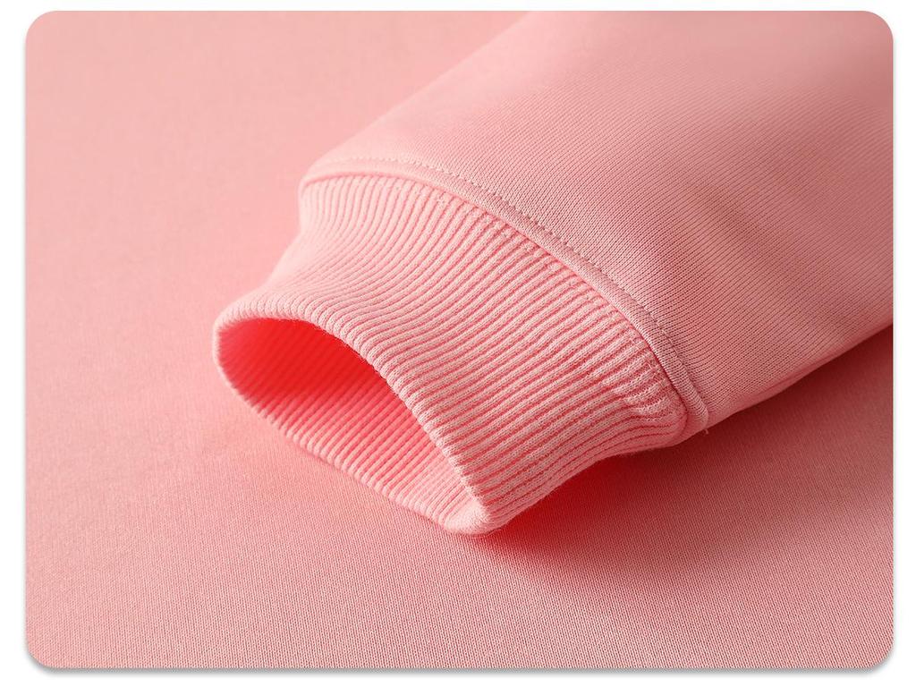 Ciężka Męska Bluza z Kapturem Casual Luźna 330G - Jednolity Kolor Amerykański Trend, Kolekcja Jesień/Zima