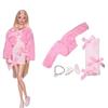 30cm 11,8 Zoll Für Barbies Puppen Kleidung Schuhe Halsketten Set Rock Geschäftsanzug Geeignete Prinzessinnenkleidung Für 1/6 Puppen Spielzeug Geschenk